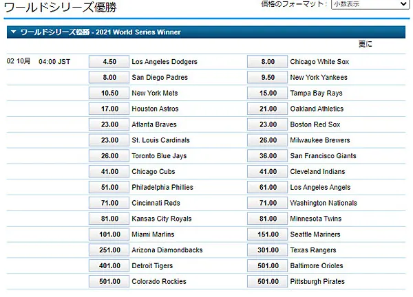 アウトライトベット2